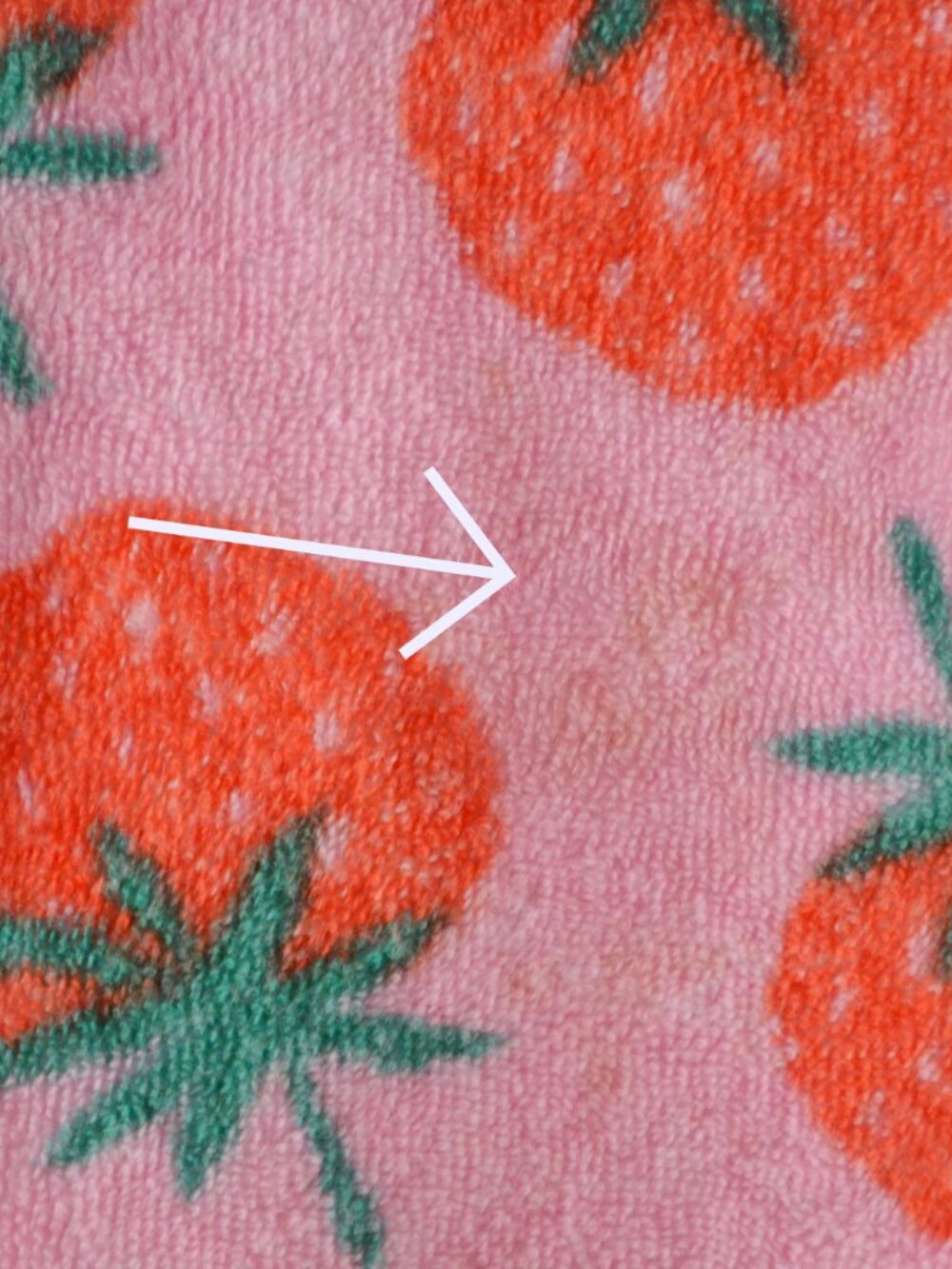 Girls' Hanna Andersson Strawberry Print Terry Swim Coverup Size 10 - Picture 10 of 11